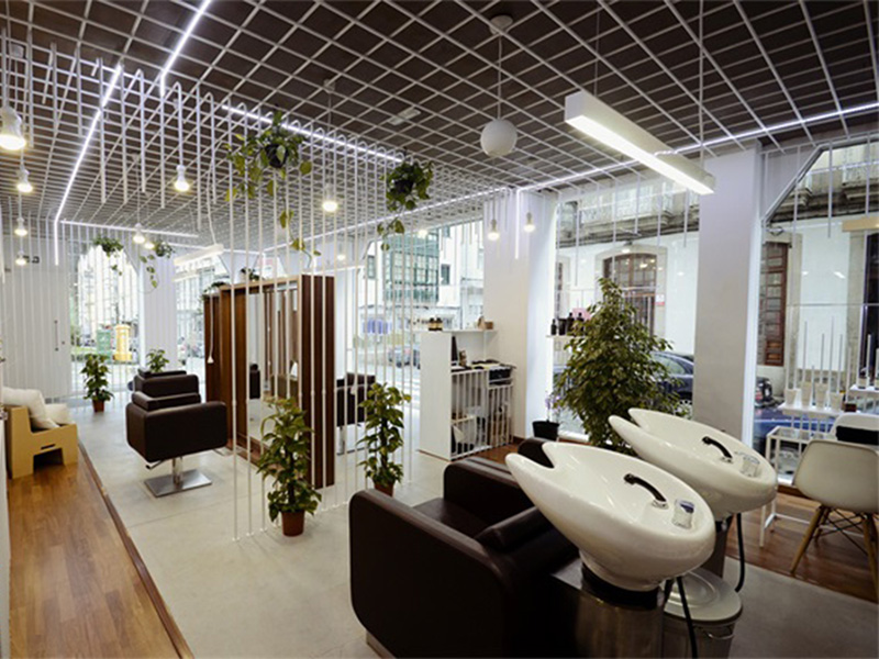 杭州纖美理發(fā)店裝修設(shè)計案例